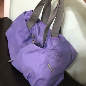 puma tote bag purple